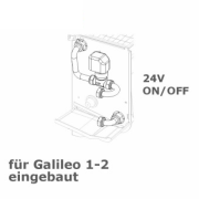 2-Wegeventil  f. Galileo 1-2, 24V, ON/OFF, eingebaut